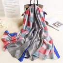 Brand Designer Silk Scarf High Quality Foulard Bandana Long Lrage Shawls Wrpas Winter Neck Scarves Pashmina Lady Hijab 2020 New JadeMoghul Inc. 