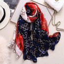 Brand Designer Silk Scarf High Quality Foulard Bandana Long Lrage Shawls Wrpas Winter Neck Scarves Pashmina Lady Hijab 2020 New JadeMoghul Inc. 
