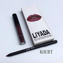 Brand LIYADA liquid matte lipstick lips pencil makeup lasting waterproof Mate lip gloss rouge a levre cosmetics lip kit batom-KOURT-JadeMoghul Inc.