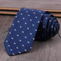 Brand necktie men ties designers fashion Dot Striped Plaid neck tie green wedding Business slim 6cm Skinny tie For Men cravate-1-JadeMoghul Inc.