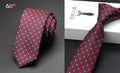 Brand necktie men ties designers fashion Dot Striped Plaid neck tie green wedding Business slim 6cm Skinny tie For Men cravate-3-JadeMoghul Inc.