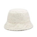 Brand New Faux Fur Winter Panama Hats Women Outdoor Sunscreen Bucket Hat Female Fashion Letter Embroidery Basin Cap Sun Caps JadeMoghul Inc. 