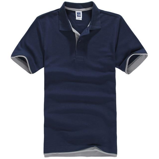 Brand New Men's Polo Shirt Men Cotton Short Sleeve Shirt Sportspolo Jerseys Golftennis Plus Size XS - 3XL Camisa Polos Homme-04-XS-JadeMoghul Inc.