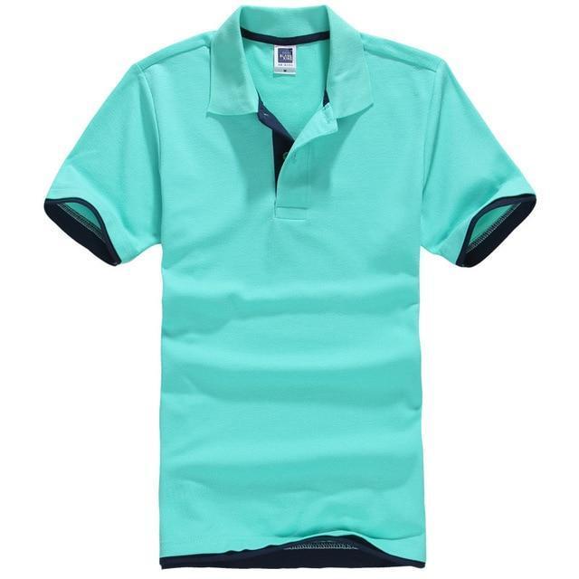 Brand New Men's Polo Shirt Men Cotton Short Sleeve Shirt Sportspolo Jerseys Golftennis Plus Size XS - 3XL Camisa Polos Homme-05-XS-JadeMoghul Inc.