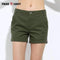 Brand Promotion Women's Shorts Mini Sexy Summer Slim Fitted Casual Shorts Girls Military Cotton Shorts Four-Color Free Shipping-A-26-JadeMoghul Inc.