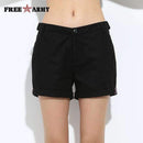 Brand Promotion Women's Shorts Mini Sexy Summer Slim Fitted Casual Shorts Girls Military Cotton Shorts Four-Color Free Shipping-C-26-JadeMoghul Inc.