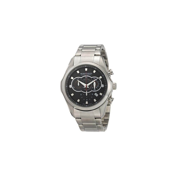 Brand Watches Romanson Sports TM3207HM1WA32W Mens Watch Chronograph Romanson