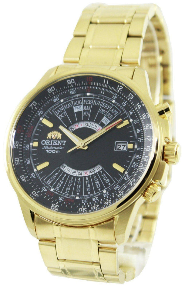 Branded Watches Orient Automatic 100M WR Perpetual Calendar FEU07001BX Men's Watch Orient