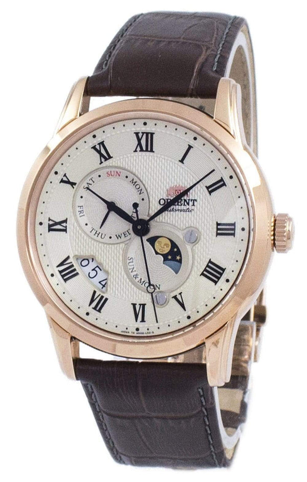 Branded Watches Orient Automatic Sun And Moon SAK00001Y0 Men's Watch Orient