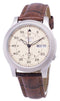 Branded Watches Seiko 5 Military SNK803K2-SS2 Automatic Brown Leather Strap Men's Watch Seiko