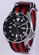 Branded Watches Seiko Automatic Diver's 200M NATO Strap SKX007K1-NATO3 Men's Watch Seiko