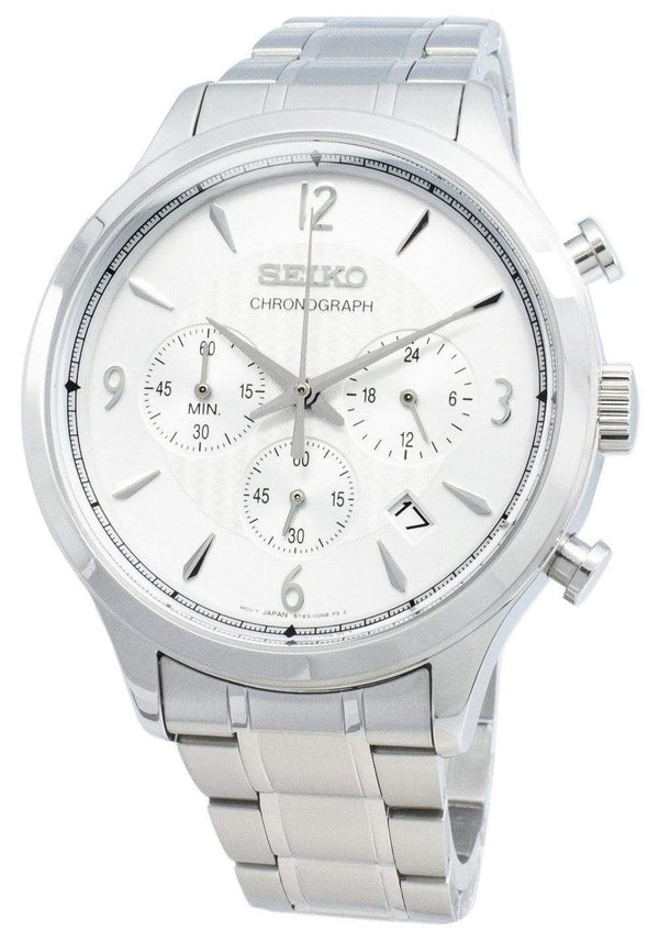 Branded Watches Seiko Chronograph SSB337P SSB337P1 SSB337 Quartz Men's Watch Seiko