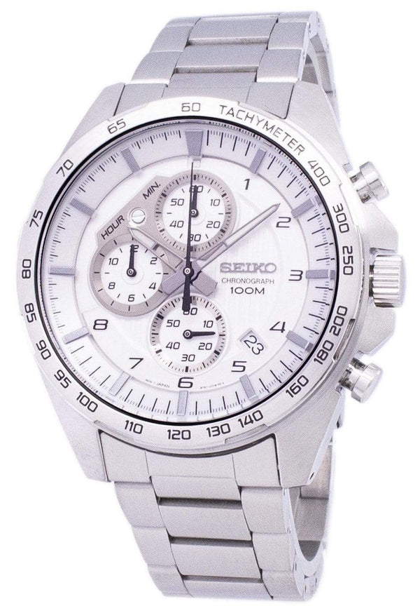 Branded Watches Seiko Chronograph Tachymeter Quartz SSB317 SSB317P1 SSB317P Men's Watch Seiko