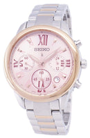 Branded Watches Seiko Lukia Chronograph Quartz SRWZ90 SRWZ90P1 SRWZ90P Women's Watch Seiko