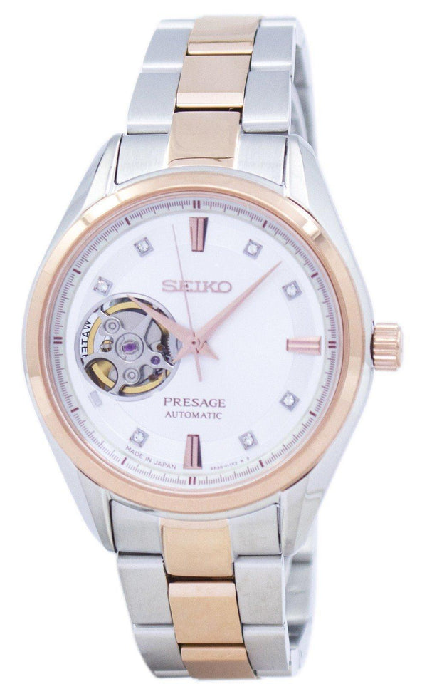 Branded Watches Seiko Presage Automatic Japan Made Diamond Accent SSA810 SSA810J1 SSA810J Women's Watch Seiko