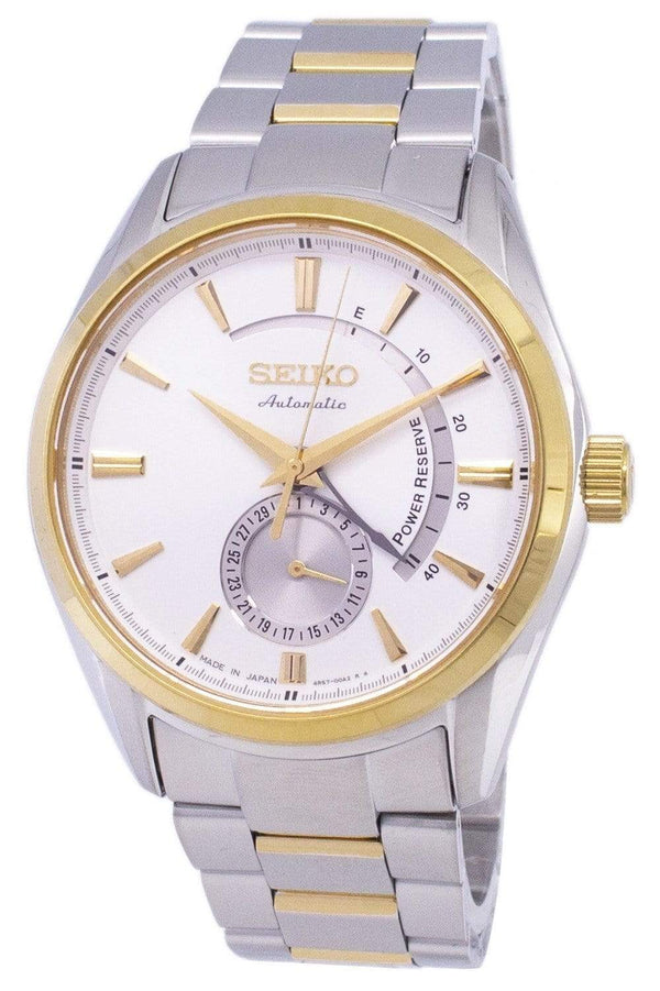 Branded Watches Seiko Presage Automatic Power Reserve Japan Made SSA306 SSA306J1 SSA306J Men's Watch Seiko