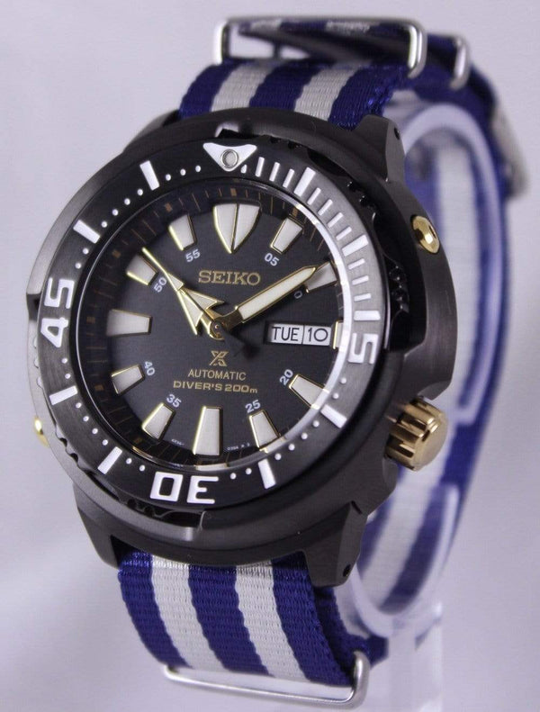 Branded Watches Seiko Prospex "Baby Tuna" Automatic Diver's 200M SRP641K1-NATO2 Men's Watch Seiko