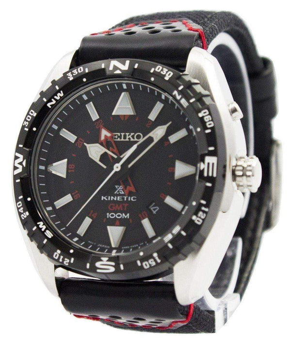 Branded Watches Seiko Prospex Kinetic GMT 100M SUN049P2 Men's Watch Seiko