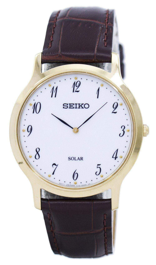 Branded Watches Seiko Solar SUP860 SUP860P1 SUP860P Men's Watch Seiko