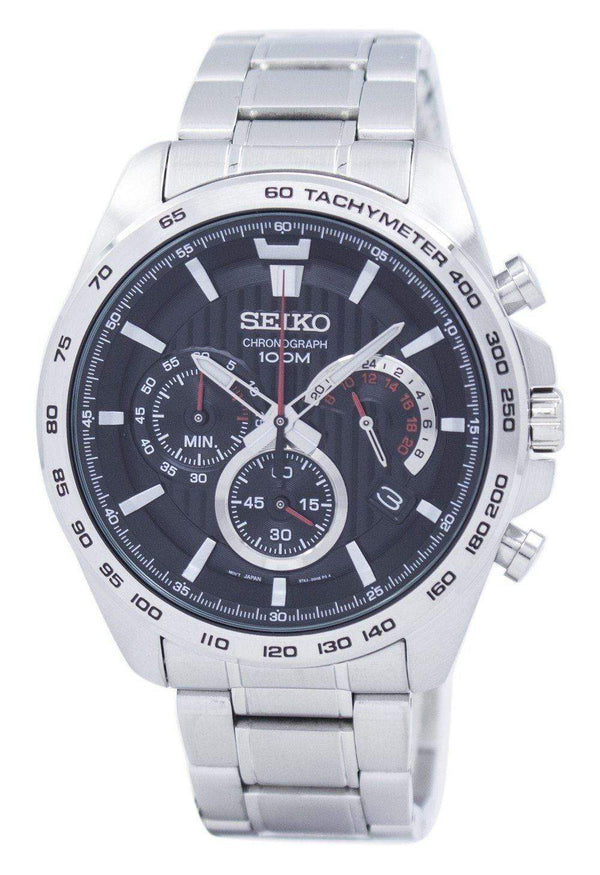Branded Watches Seiko Sports Chronograph Quartz Tachymeter SSB299 SSB299P1 SSB299P Men's Watch Seiko