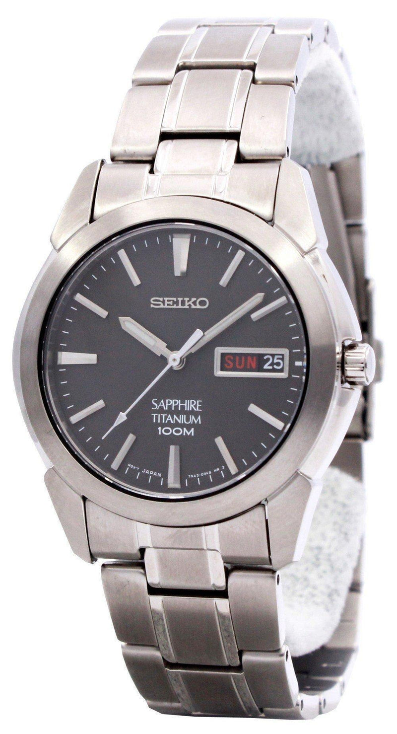 Branded Watches Seiko Titanium Sapphire SGG731 SGG731P1 SGG731P Men's Watch Seiko