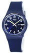 Branded Watches Swatch Originals Sir Blue Quartz GN718 Unisex Watch Swatch