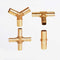 Brass Barb Pipe Fitting 2 3 4 way brass connector For 4mm 5mm 6mm 8mm 10mm 12mm 16mm 19mm hose copper Pagoda Water Tube Fittings JadeMoghul Inc. 
