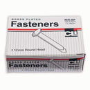 BRASS PAPER FASTENERS 1.5IN 100/BX-Supplies-JadeMoghul Inc.