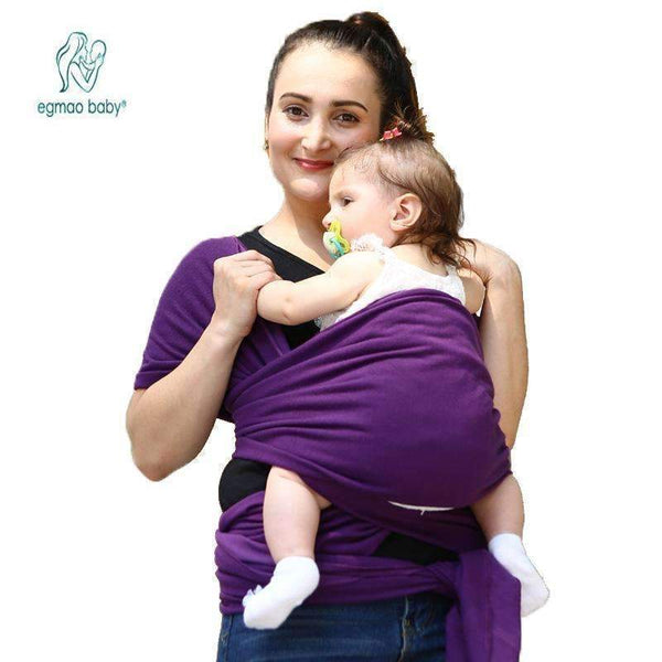 Breathable Soft Jersey Baby Sling Wrap-Red 01-China-JadeMoghul Inc.