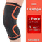 Breathable warmth Kneepad winter sports safety Knee Pads Training Elastic Knee Support knee protect 1pcs-Orange-L-JadeMoghul Inc.