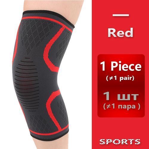 Breathable warmth Kneepad winter sports safety Knee Pads Training Elastic Knee Support knee protect 1pcs-Red-L-JadeMoghul Inc.