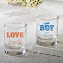 Bridal Shower Decorations Personalized Shot glass or votive from fashioncraft - marquee design Fashioncraft