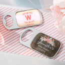 Bridal Shower Decorations Personalized Silver Bottle Opener - Rustic Bridal Shower(24 Pcs) Kate Aspen