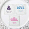 Bridal Shower Decorations Personalized Stylish Coasters - Marquee - Wedding Coasters Fashioncraft