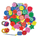 BRIGHT BUTTONS 2 LBS-Arts & Crafts-JadeMoghul Inc.