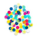 Bright Summer Mix Jumbo Party Confetti - Pink, Green, Blue (Pack of 1)-Celebration Party Supplies-JadeMoghul Inc.