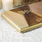 Bronze Elegance Traditional Guest Book (Pack of 1)-Wedding Reception Accessories-JadeMoghul Inc.