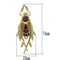 Brooch For Women LO2406 Gold White Metal Brooches with Top Grade Crystal