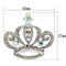 Brooches and Pins LO2870 Imitation Rhodium White Metal Brooches with Crystal