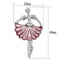 Brooches Hair Brooch LO2779 Imitation Rhodium White Metal Brooches with Crystal Alamode Fashion Jewelry Outlet