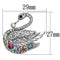 Brooches Hair Brooch LO2788 Imitation Rhodium White Metal Brooches with Crystal Alamode Fashion Jewelry Outlet
