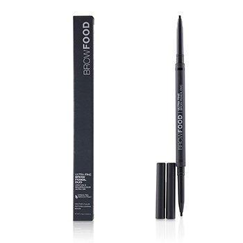 BrowFood Ultra Fine Brow Pencil Duo - # Charcoal - 0.10g/0.0035oz-Make Up-JadeMoghul Inc.