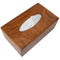 Brown Tissue Box Cover Holder Or Napkin Dispenser Handmade In Mango Wood By Benzara-Tissue Box-Brown-Wood-JadeMoghul Inc.