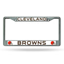 Cool License Plate Frames Browns Chrome Frame