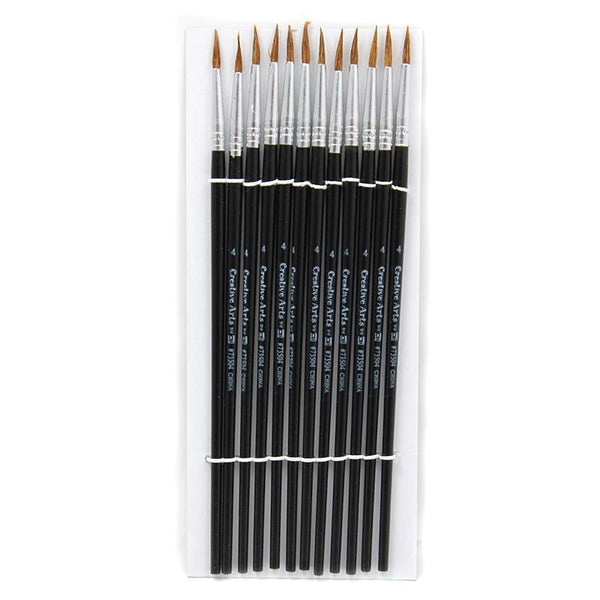 BRUSHES WATER COLOR POINTED #4 9/16-Supplies-JadeMoghul Inc.