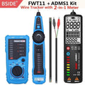 BSIDE FWT11 High Quality RJ11 RJ45 Cat5 Cat6 Telephone Wire Tracker Tracer Toner Ethernet LAN Network Cable tester Line Finder AExp