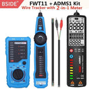 BSIDE FWT11 High Quality RJ11 RJ45 Cat5 Cat6 Telephone Wire Tracker Tracer Toner Ethernet LAN Network Cable tester Line Finder AExp