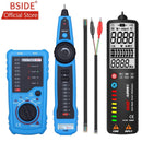 BSIDE FWT11 High Quality RJ11 RJ45 Cat5 Cat6 Telephone Wire Tracker Tracer Toner Ethernet LAN Network Cable tester Line Finder AExp