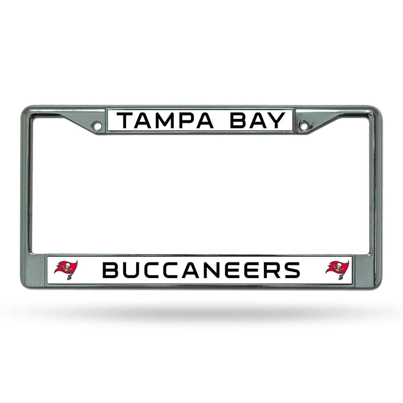 Cool License Plate Frames Buccaneers Chrome Frame