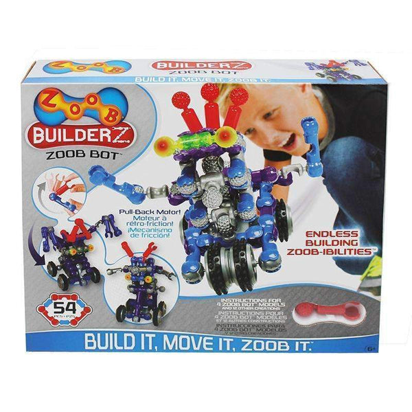 BUILDERZ ZOOB BOT 54 PCS-Toys & Games-JadeMoghul Inc.